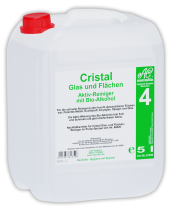 Cristal Glas und Flächen Reiniger 5l Kanister