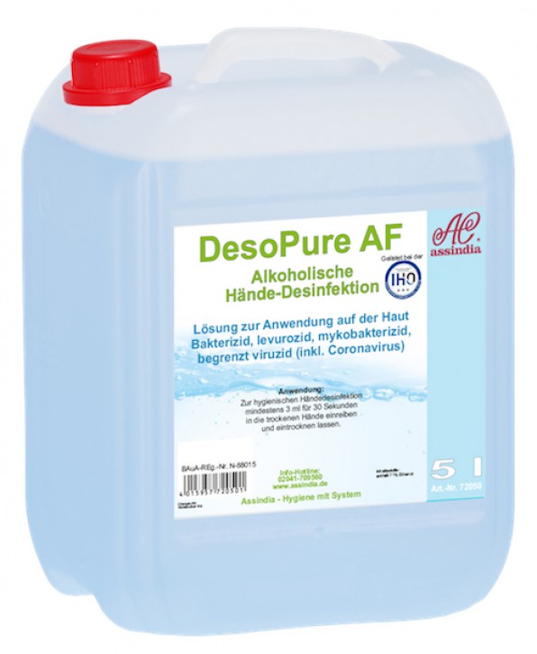 DesoPure Händedesinfektion 5 Liter